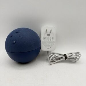 Amazon Echo Dot 5th Gen C2N6L4 Deep Blue Wireless Smart Speaker W/AC Cable